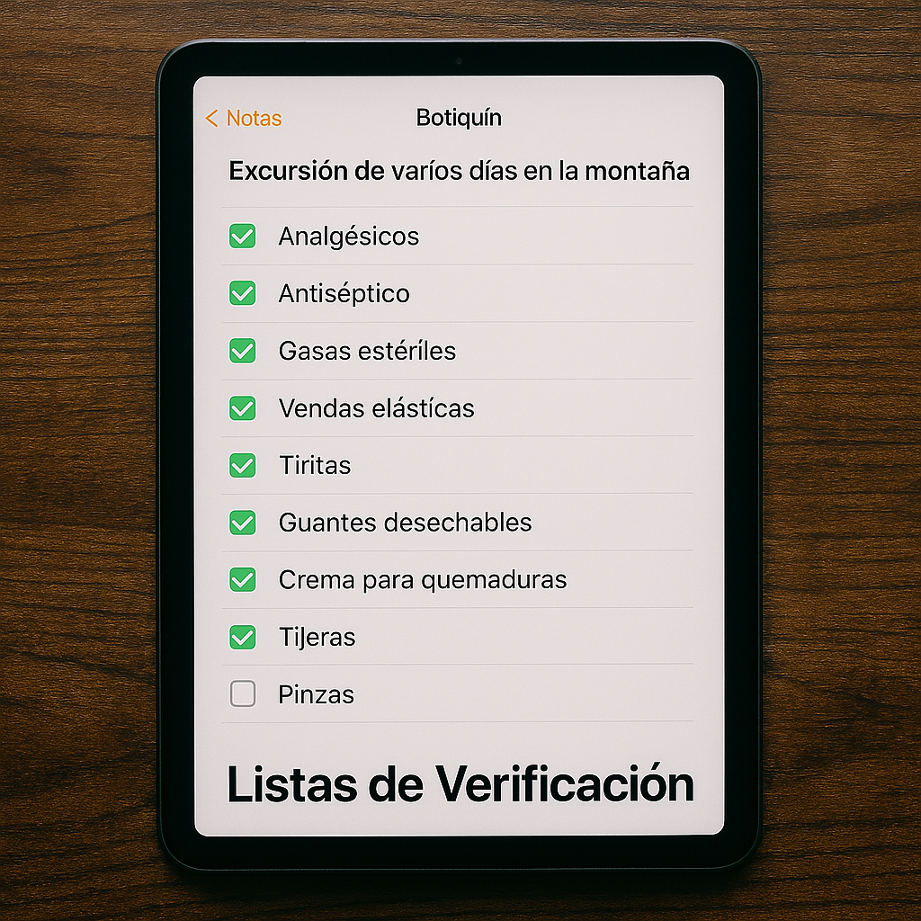 Listas de Verificación